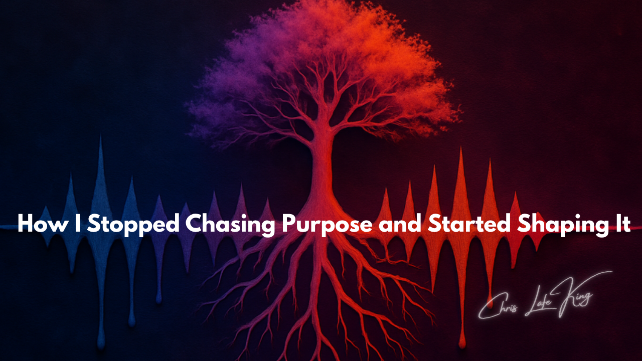 How I Stopped Chasing Purpose and Started Shaping It